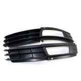 2009-2011 For Audi A6 S6 C6 Front Bumper Down Grille Honeycomb Style Fog Light Grilles
