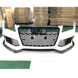 2016-2018 For A7/S7 C7.5 Body Kits RS7 Style Front Bumper With Honeycomb Grille Fog Light Grille