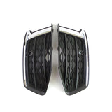 2019-2022 Audi Front Bumper Down Grille Honeycomb Style Non S Line Fog Light Grilles For Audi A6 S6 C8