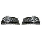 2017-2019 For Audi A3 S3 8V.5 Front Bumper Down Grille Honeycomb Style S line Fog Light Grilles