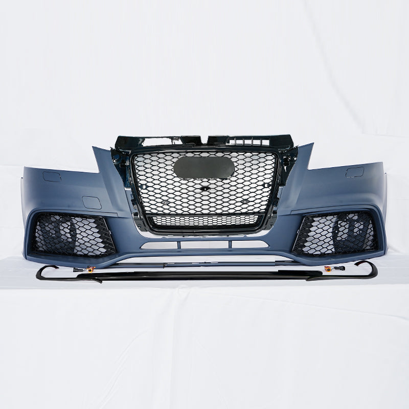 2008-2012 For Audi A3/S3 8P.5 Front Bumper RS3 Style Body Kits With Honeycomb Grille Fog Light Grill