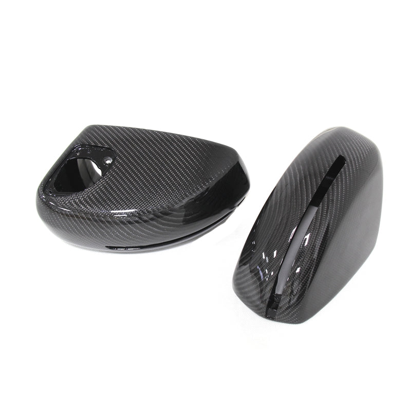 2010-2014 For Audi R8 Gen 1 MK 1  PRE Carbon Fiber Mirror Caps
