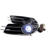 2012-2015 For Audi A6 S6 C7 Audi Front Bumper Down Grille Honeycomb Style Non S Line Fog Light Grilles
