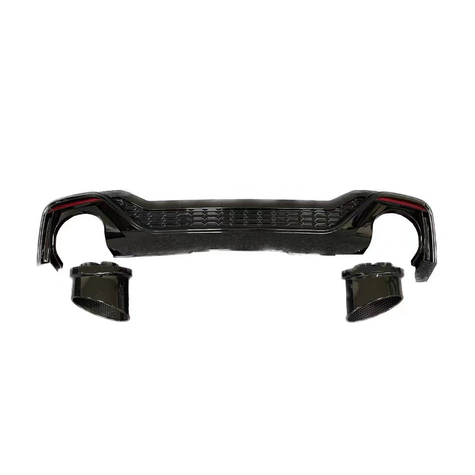 2020-2024 For Audi A5 S5 B9.5 Audi RS5 Style A5 Diffuser With Tailpipe Exhaust Tips