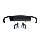 2017-2019 For Audi A4 S4 B9 Diffuser With Tailpipe