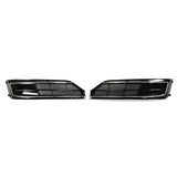 2015-2018 For Audi A8 S8 D4 PA Front Bumper Down Grille Honeycomb Style Non S line Fog Light Grilles