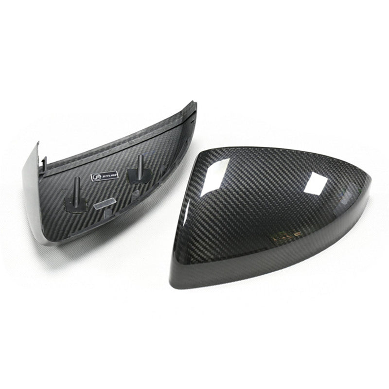 2015-2021 For Audi TT TTS TTRS MK3 FV/8S Carbon Fiber Mirror Caps