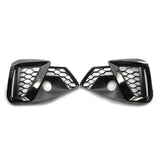 2020-2024 For Audi A4 S4 B9.5 Audi Front Bumper Down Grille Honeycomb Style S line Fog Light Grilles