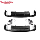 2020-2024 For Audi A4 S4 B9.5 Audi S4 Style A4 Diffuser With Tailpipe Exhaust Tips