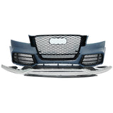 2009-2011 For A5/S5 B8 Body Kits RS5 Style Front Bumper With Honeycomb Grille Front Lip