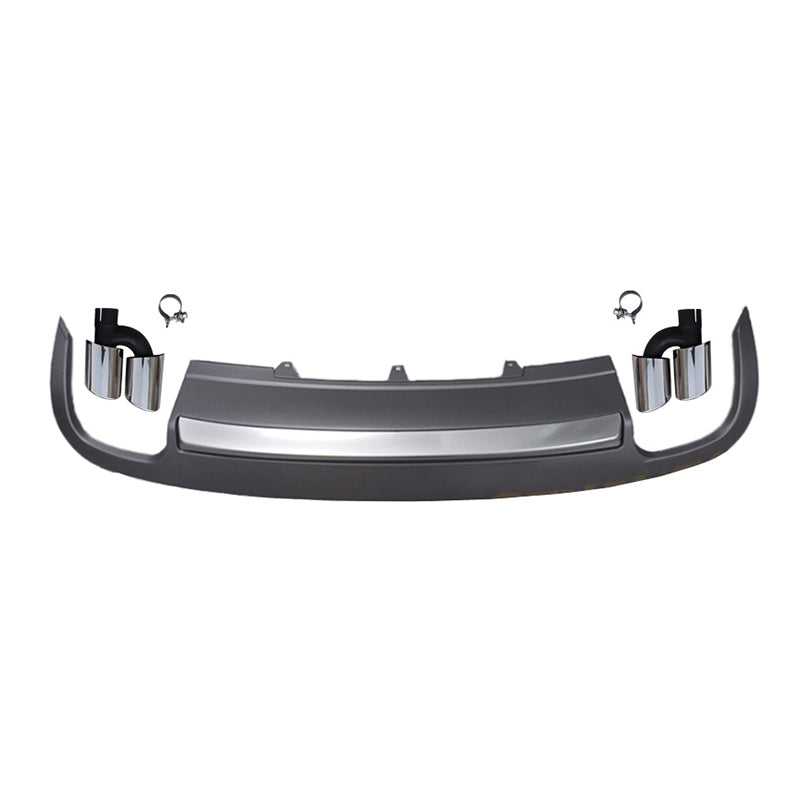 2009-2011 For Audi A5 S5 B8 Audi S5 Style Non S line diffuser with tailpipe Exhaust Tips