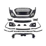 2022-2025 For Audi Q5/SQ5 B9.5 Body Kits Upgrade To RSQ8 Style Front Bumper With Honeycomb Grille