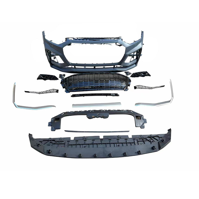 2022-2025 For Q5/SQ5 B9.5 RSQ5 Style Front Bumper Body kits With Honeycomb Grille