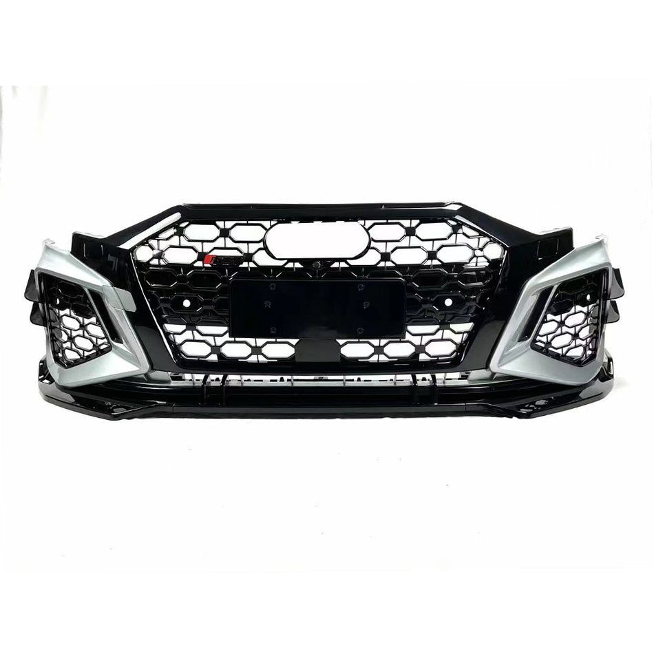 2020-2024 For A3/S3 8Y RS3 Style Front Bumper Kits With Honeycomb Grille Front Lip
