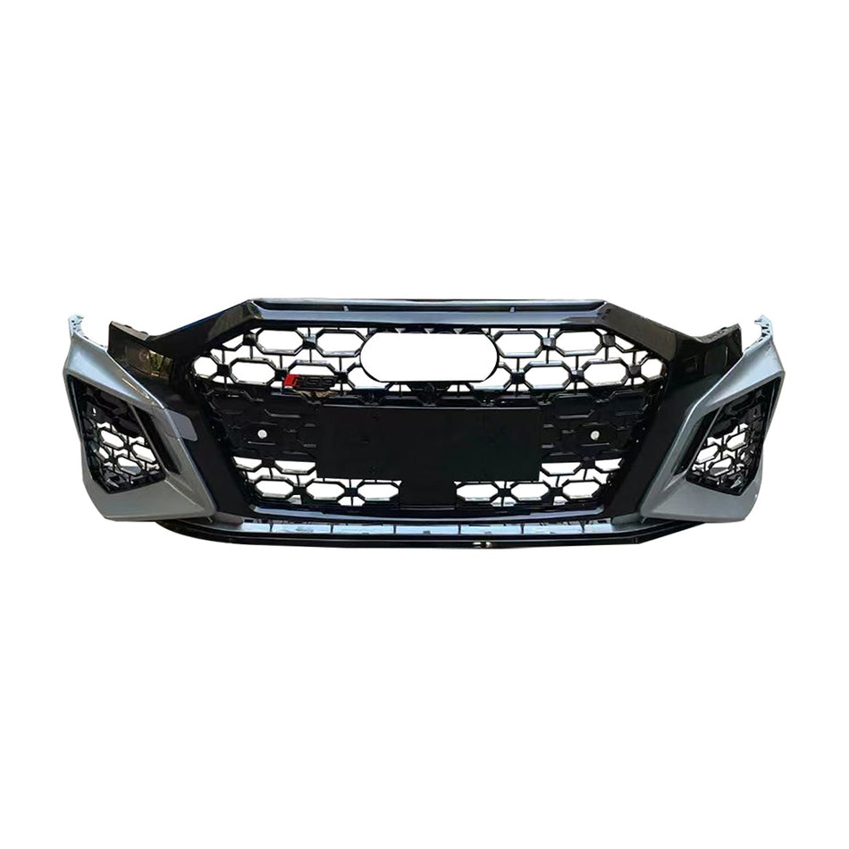 2020-2024 For A3/S3 8Y RS3 Style Front Bumper Kits With Honeycomb Grille Front Lip