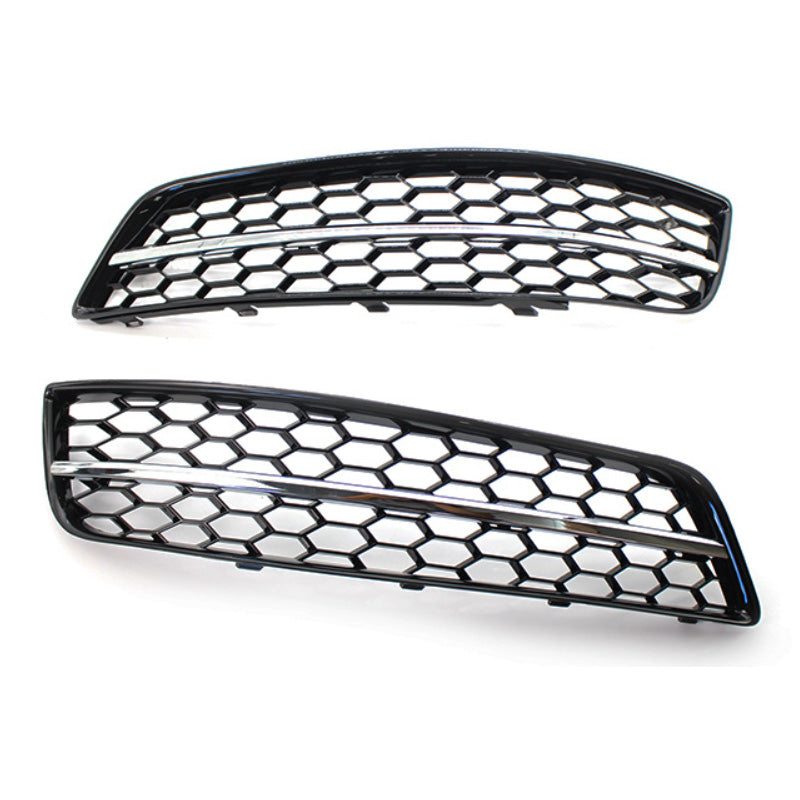 2008-2012 For Audi A3 S3 8P.5 8PA Front Bumper Down Grille Honeycomb Style Honeycomb Fog Light Grilles