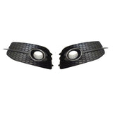2013-2015 For Audi Q3 SQ3 8U Front Bumper Down Grille Honeycomb Style Fog Light Grilles