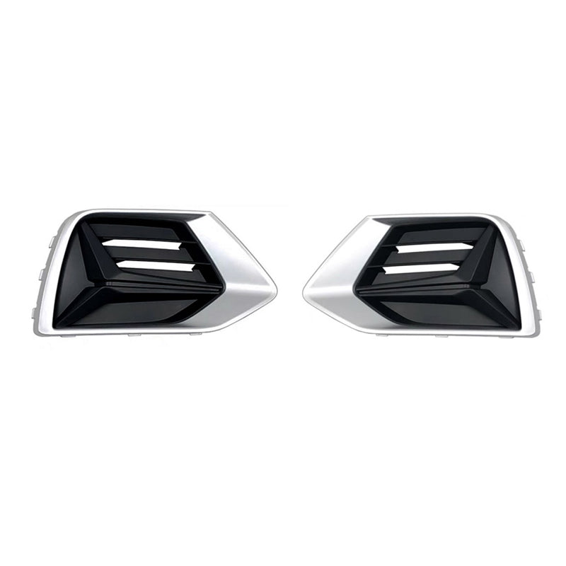 2020-2023 For Audi Q3 SQ3 F3 Front Bumper Down Grille Honeycomb Style Fog Light Grilles