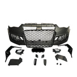 2012-2016 For Audi A5/S5 B8.5 Upgrade B9 Body Kits With Fog Light Bumper Down Grille Honeycomb Grille | RS5 Front Bumper