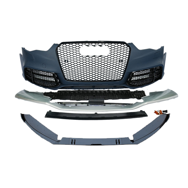 2012-2016 For A5/S5 B8.5 Front Bumper RS5 Style Body Kits With Honeycomb Grille Front Lip