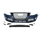 2008-2012 For A4/S4 B8 Body Kits RS4 Style Front Bumper With Fog Light Grille Honeycomb Grille