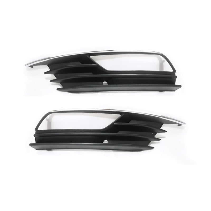2013-2016 For Audi A3 S3 8V Front Bumper Down Grille Honeycomb Style Fog Light Grilles