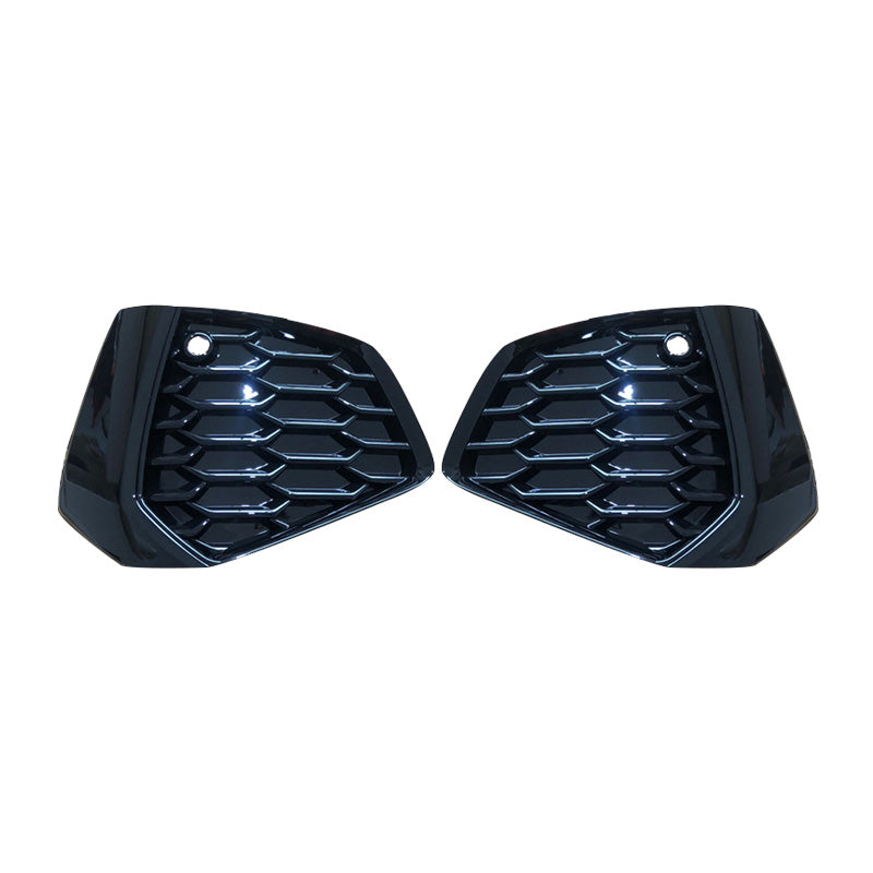 2020-2024 For Audi A3 S3 8Y Front Bumper Down Grille Honeycomb Style Fog Light Grilles