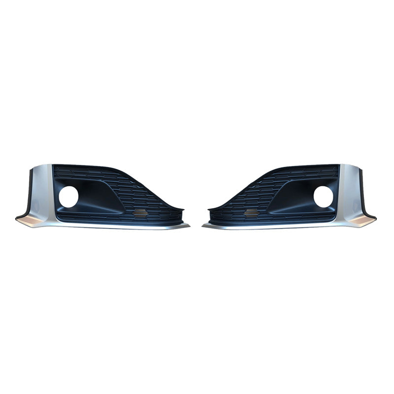 2020-2024 For Audi A5 S5 B9.5 Front Bumper Down Grille Honeycomb Style Fog Light Grilles