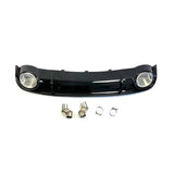 2008-2012 For Audi A4 S4 B8 Rear Diffuser With Tailpipe