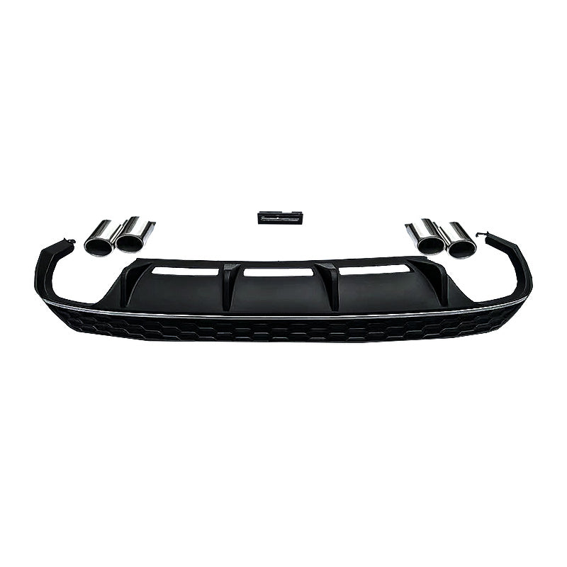 2020-2024 For Audi A3 S3 8Y S line Rear Diffuser With Tailpipe