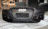 2012-2016 For Audi A5/S5 B8.5 Upgrade B9 Body Kits With Fog Light Bumper Down Grille Honeycomb Grille | RS5 Front Bumper