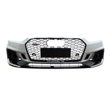 2017-2019 For A5/S5 B9 Front Bumper Facelift RS5 Style Body Kits With ACC Honeycomb Grille Front Lip