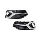 2023-2025 For Audi A6 S6 C8.5 Audi Front Bumper Down Grille Honeycomb Style Fog Light Grilles