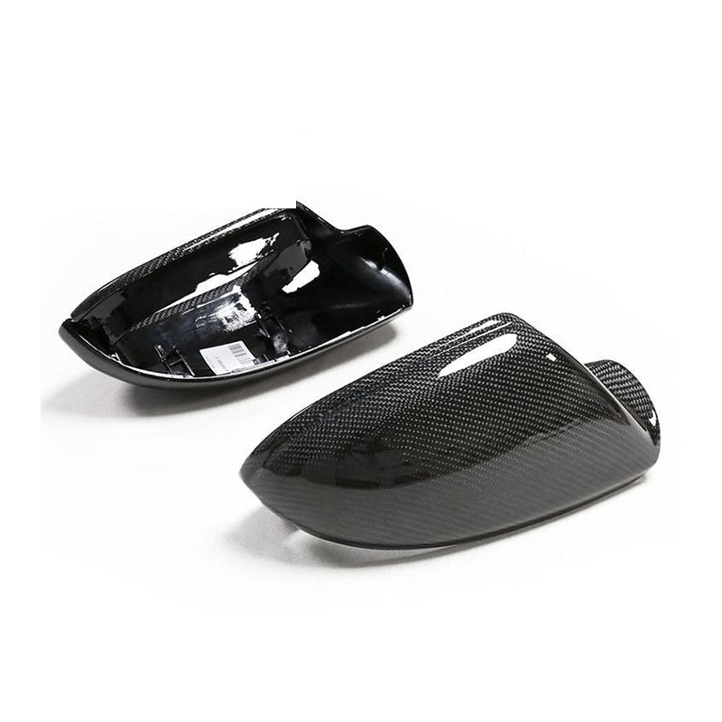 2012-2018 For Audi A6 S6 RS6 C7 C7.5 Carbon Fiber Mirror Caps