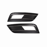 2013-2016 For Audi A4 S4 B8.5 Front Bumper Down Grille Honeycomb Style Non S line Fog Light Grilles