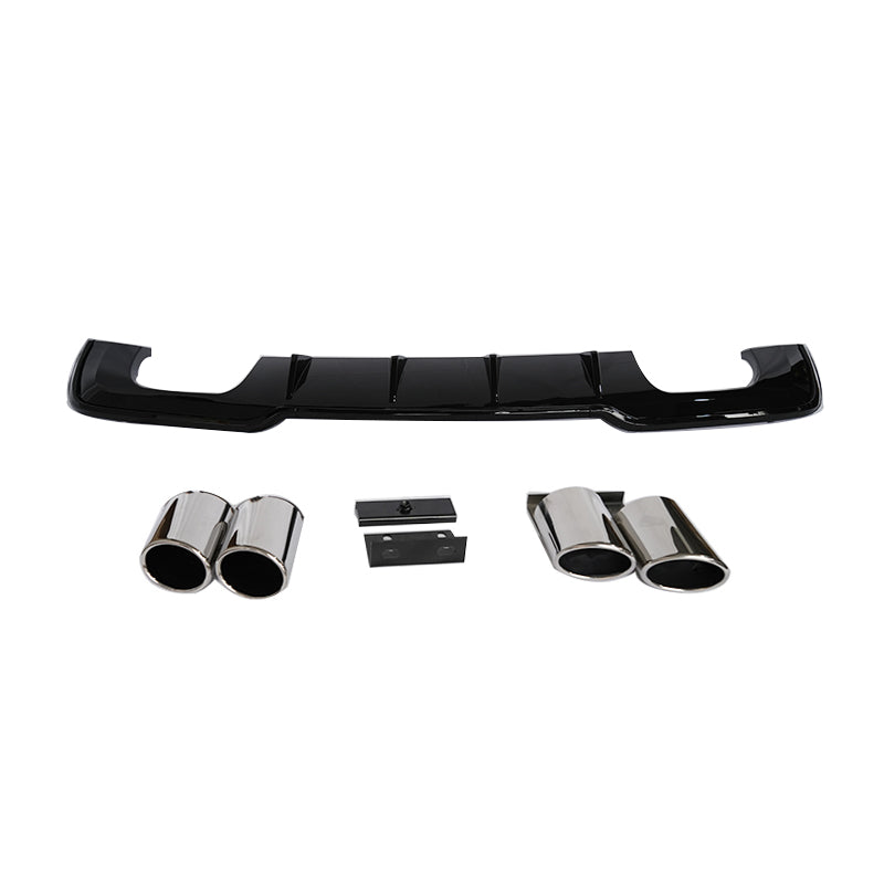 2017-2019 For Audi A3 S3 8V.5 S line rear diffuser and tailpipe