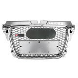 2008-2012 For Audi A3 S3 8P.5 8PA RS3 Style Honeycomb Front Grille