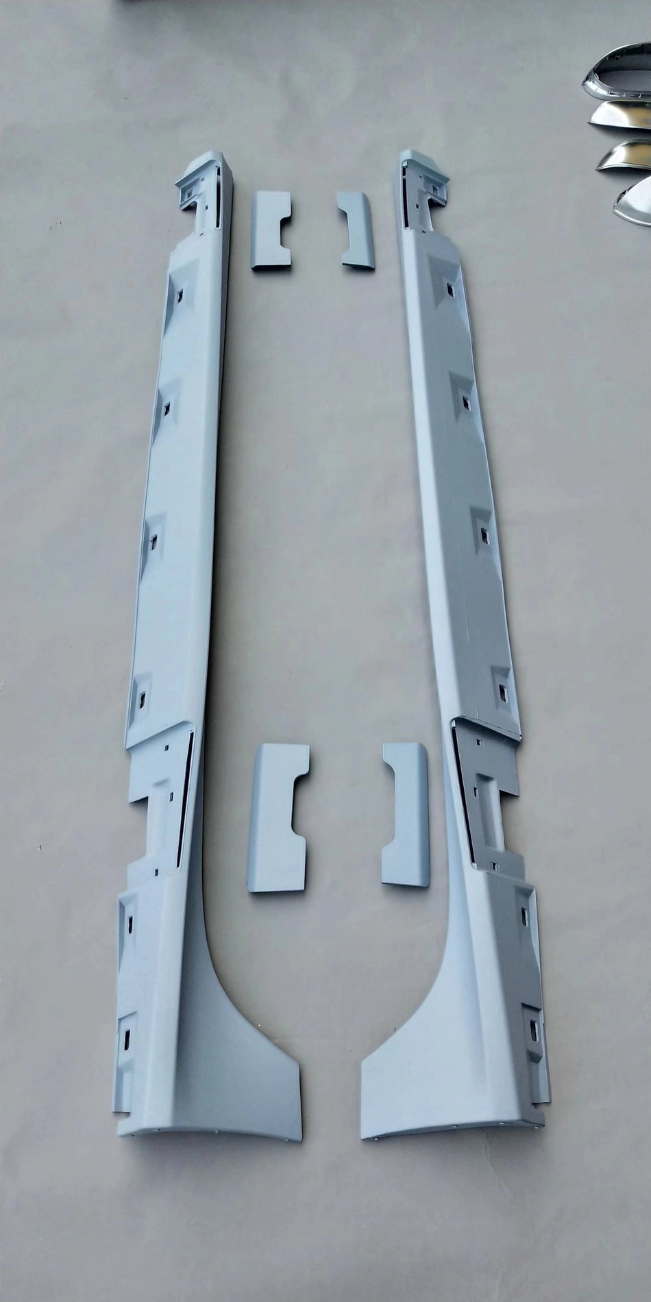 2009-2015 For Audi A7 S7 C7 Audi RS7 Style ABS Gloss Black Side Skirt | Pair (Left + Right)