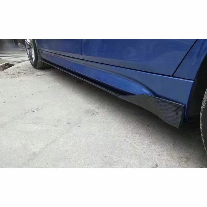 2012-2015 For Audi A6 S6 C7 Audi S6 Carbon Fiber Side Skirt