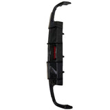 2019-2025  For Audi A6 S6 C8 C8.5 C8 PA Real Carbon Fiber Rear Bumper Diffuser Splitter Lip With Exhaust Tips