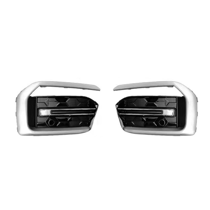 2023-2025 For Audi A6 S6 C8.5 Audi Front Bumper Down Grille Honeycomb Style Fog Light Grilles