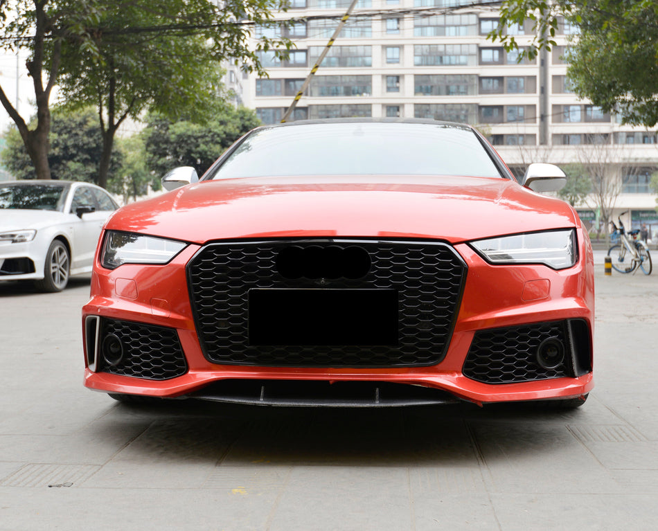 2016-2018 For Audi A7 S7 C7.5 RS7 Style Honeycomb Grille
