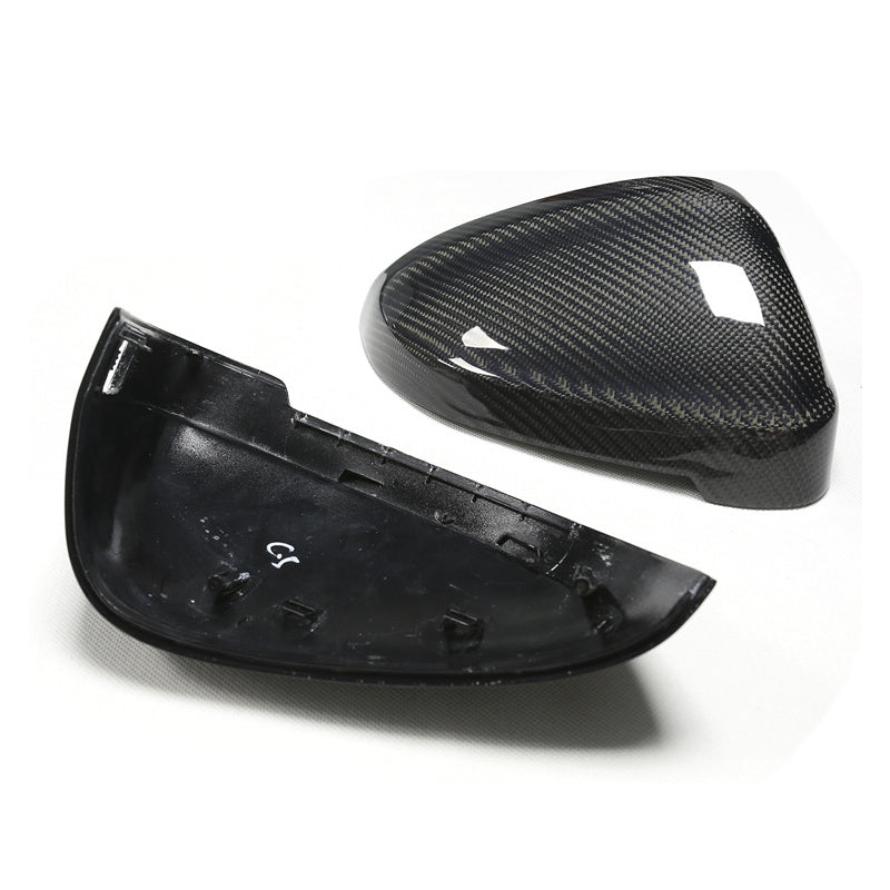 2017-2022 For Audi A4 S4 RS4 B9 Carbon Fiber Mirror Caps