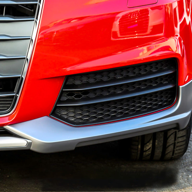 2016-2018 For Audi A1 S1 Front Bumper Down Grille Honeycomb Style Fog Light Grilles