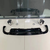 2017-2019 For Audi A5 S5 B9 Audi RS5 S5 Style A5 diffuser with tailpipe Exhaust Tips