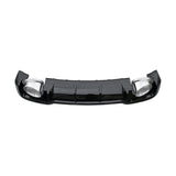 2017-2019 For Audi A3 S3 8V.5 S line rear diffuser and large dual tailpipe