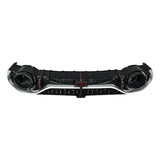 2020-2024 For Audi A3 S3 8Y S line RS3 style rear diffuser and large dual tailpipe