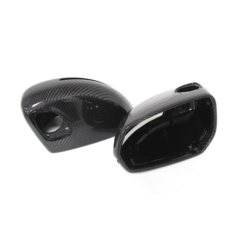 2010-2014 For Audi R8 Gen 1 MK 1  PRE Carbon Fiber Mirror Caps