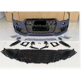 2016-2018 For A7/S7 C7.5 Body Kits RS7 Style Front Bumper With Honeycomb Grille Fog Light Grille