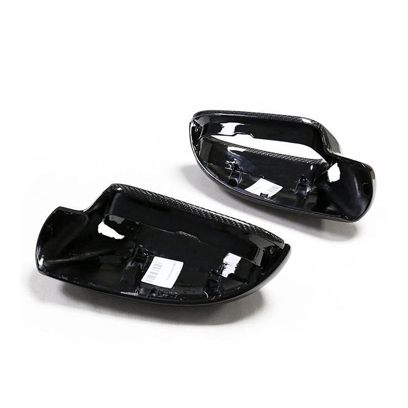 2012-2018 For Audi A6 S6 RS6 C7 C7.5 Carbon Fiber Mirror Caps